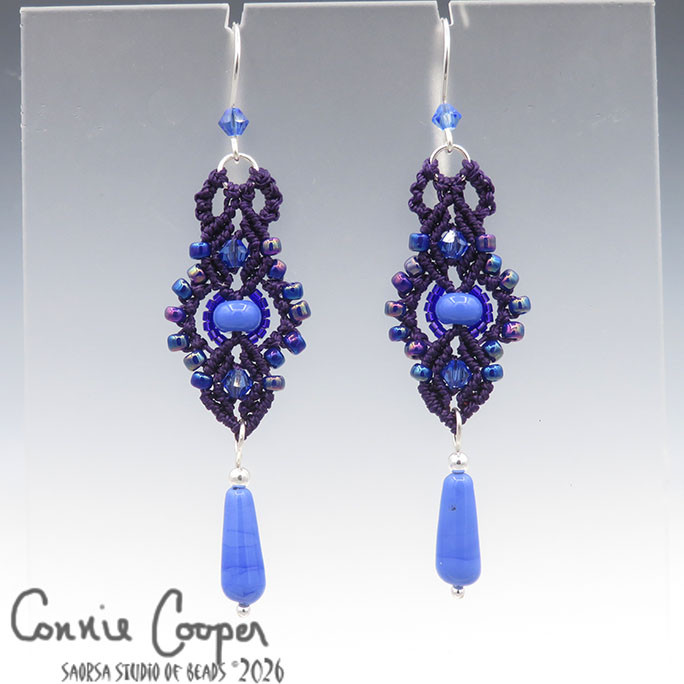 Ovals Special in Purple & Blue ME26-7736