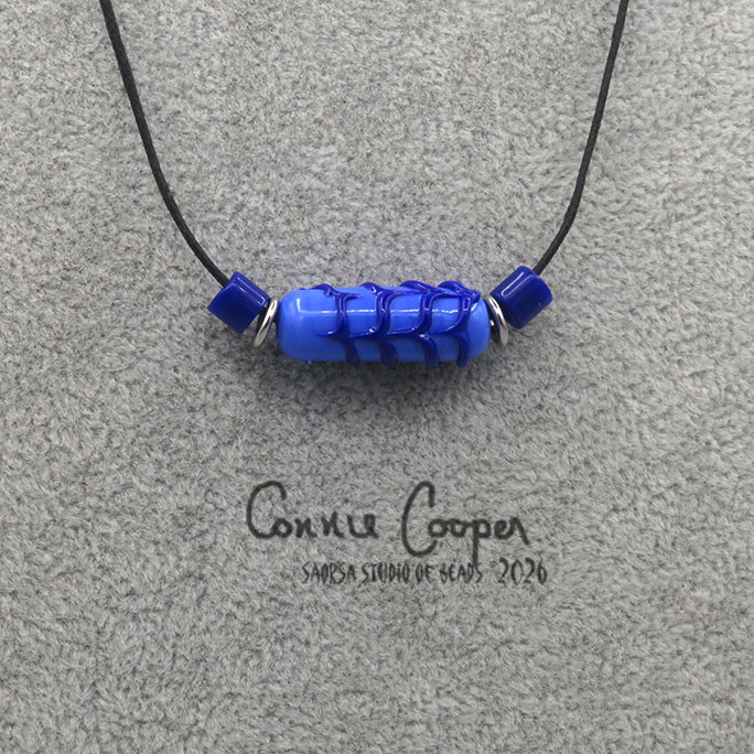 1-Bead in Raked Blues OB26-7840