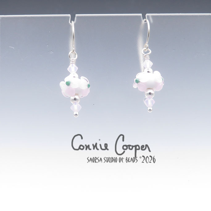 Florals, Pink on White GBE26-7780