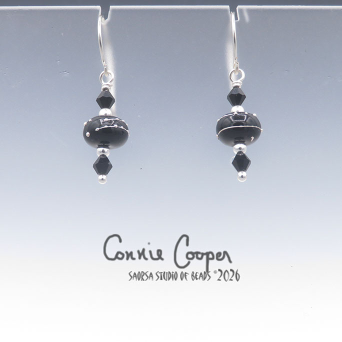 Silvered, on Black GBE26-7795