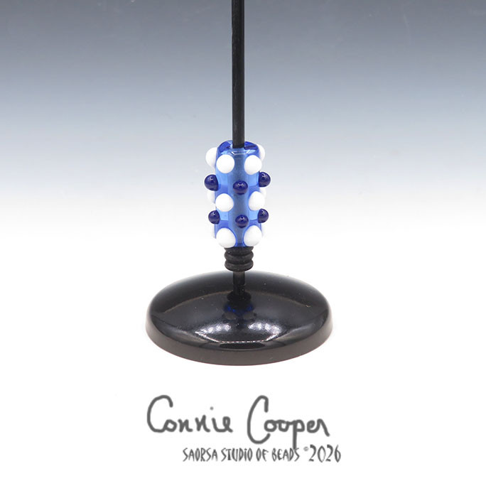 Bead, Blue & White  LBF26-7751