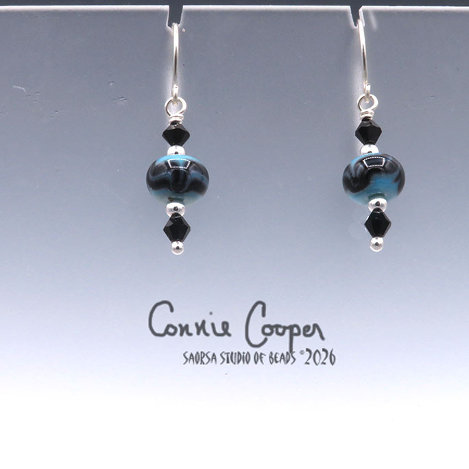 Assorted, Turquoise w/Raked Black GBE26-7935