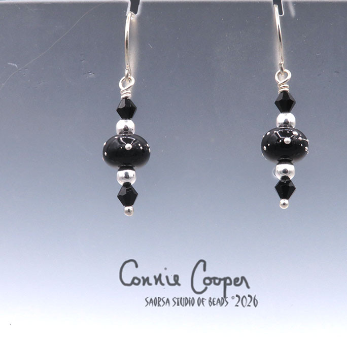 Silvered, on Black GBE26-7987