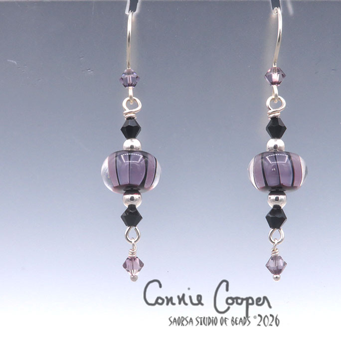 Harlequins (Modified) in Purple on Black GBE26-8012