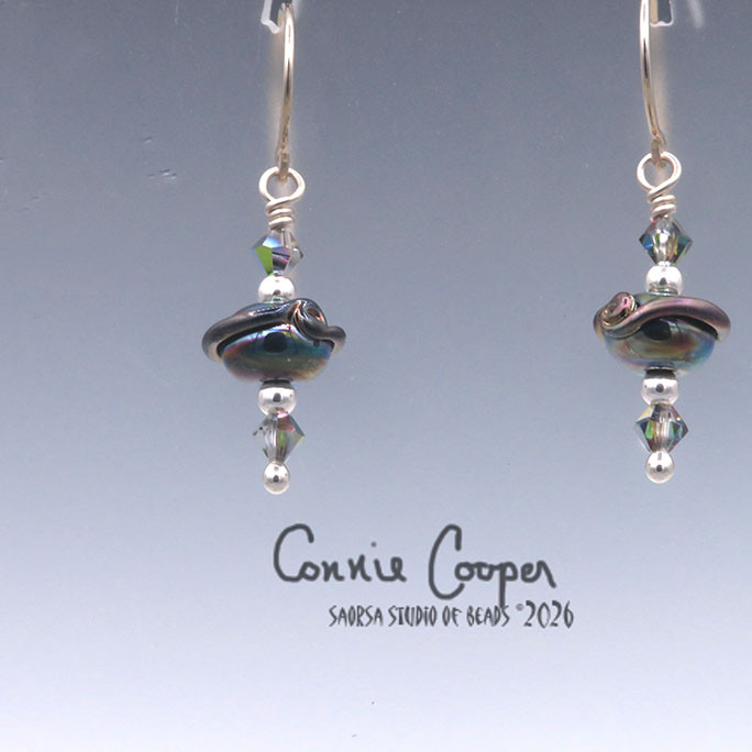 Assorted, Metallic Black on Iris GBE26-8017