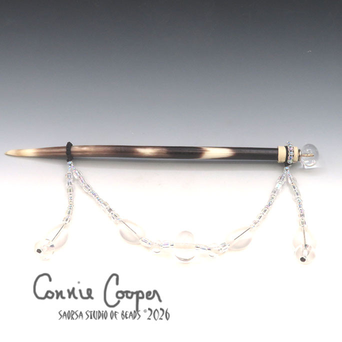 Quill, Draped, Crystal  HDQ26-8173