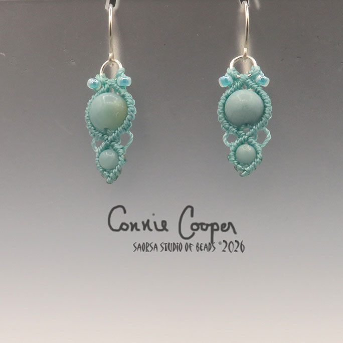 Stone Balz, Amazonite in Turquoise  ME26-8303