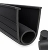 Super Seal 4" Rubber w/Tube Garage Door Weather Seal (BY THE FOOT) 
