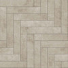  Perfection Floor Tile Natural Stone - Chevron Endstone | 6 Tiles/ Case | 16.62 SQFT/ Case 