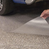 G Floor 10 W x 24 L Ribbed or Levant 55 Mil G-Floor Clear Mat