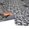 Perfection Floor Tile - Painted Concrete or 6 Tiles/ Case or 16.62 SQFT/ Case