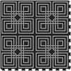 Perfection Floor Tile - Geo Collection or 6 Tiles / Case or 16.62 SQFT/ Case