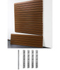 StoreWall StoreWALL 4′ Heavy Duty Slatwall 4pcs Installstrips