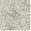 Perfection Floor Tile Natural Stone - Breccia Blanco Primo or 6 Tiles/ Case or 16.62 SQFT/ Case