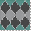 Perfection Floor Tile - Margo Collection or 6 Tiles / Case or 16.62 SQFT/ Case