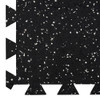 Everlock 3 x 3 x 6MM Rubber Tiles 8.2 SQFT