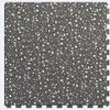 Perfection Floor Tiles- Terrazzo Dark Gray| 6 Tiles / Case | 16.7 SQFT/ Case