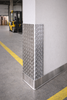 End Wall Guard Diamond Plate Aluminum