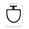 Mini Warehouse Garage Door Weather Seal for Wayne Dalton