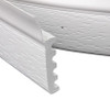 Coiled DuraSeal Garage Door Side and Top Weatherstripping Kit