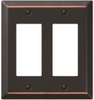 Century Aged Bronze Switch Cover