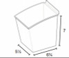 HandiWall Popbox Cube Outer Dimensions