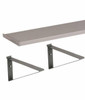 StoreWALL 10″ x 48″ Shelf with Brackets