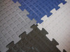 Home Style Slate Pattern back of tile, hidden interlocking tabs