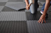  Perfection Floor Tile Coin - Dark Grey | 8 Tiles Case | 23.2SQFT/Case 