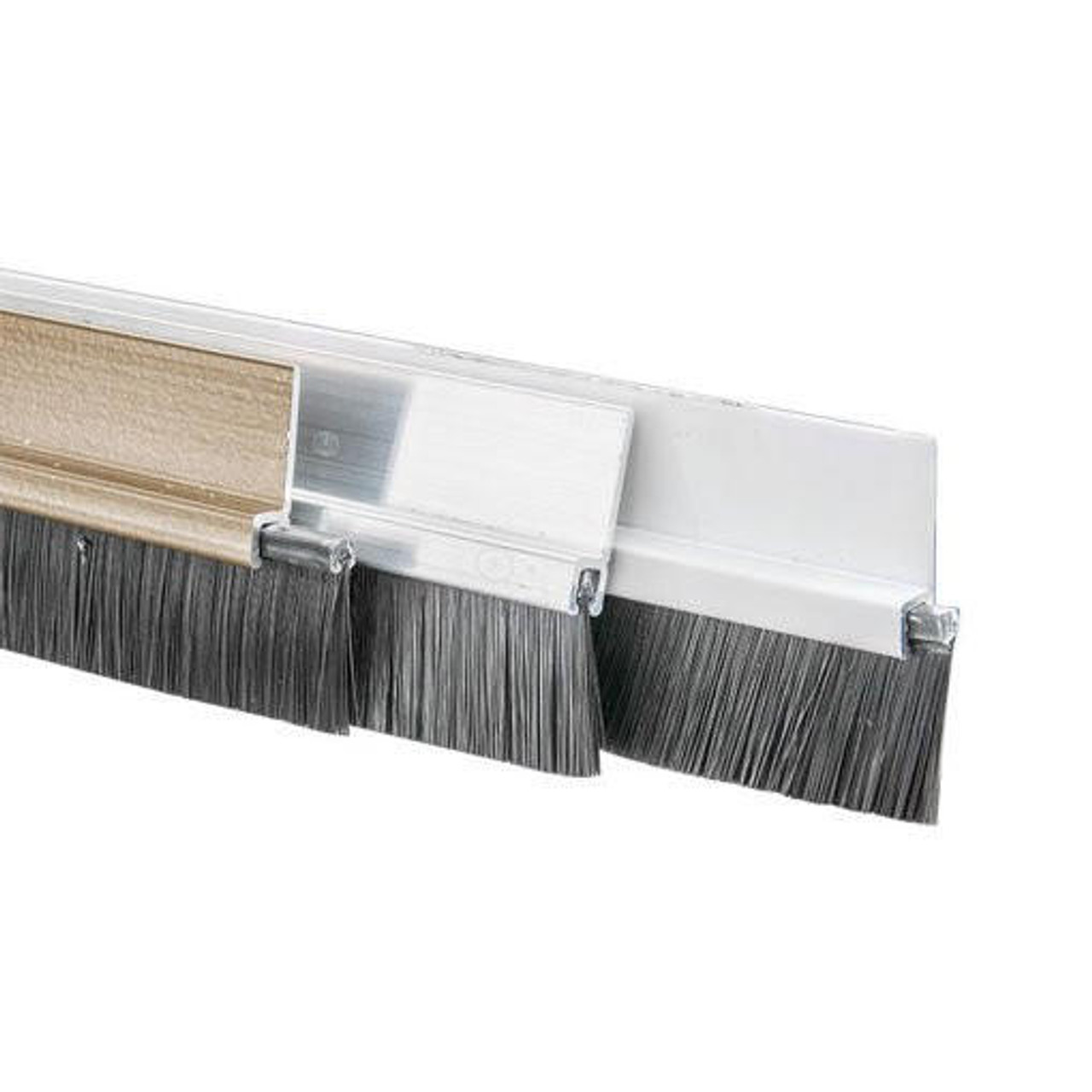 Storm Shield Passage Door Sweep Kits With Brush Seal (3' Wide or 4' Wide) 