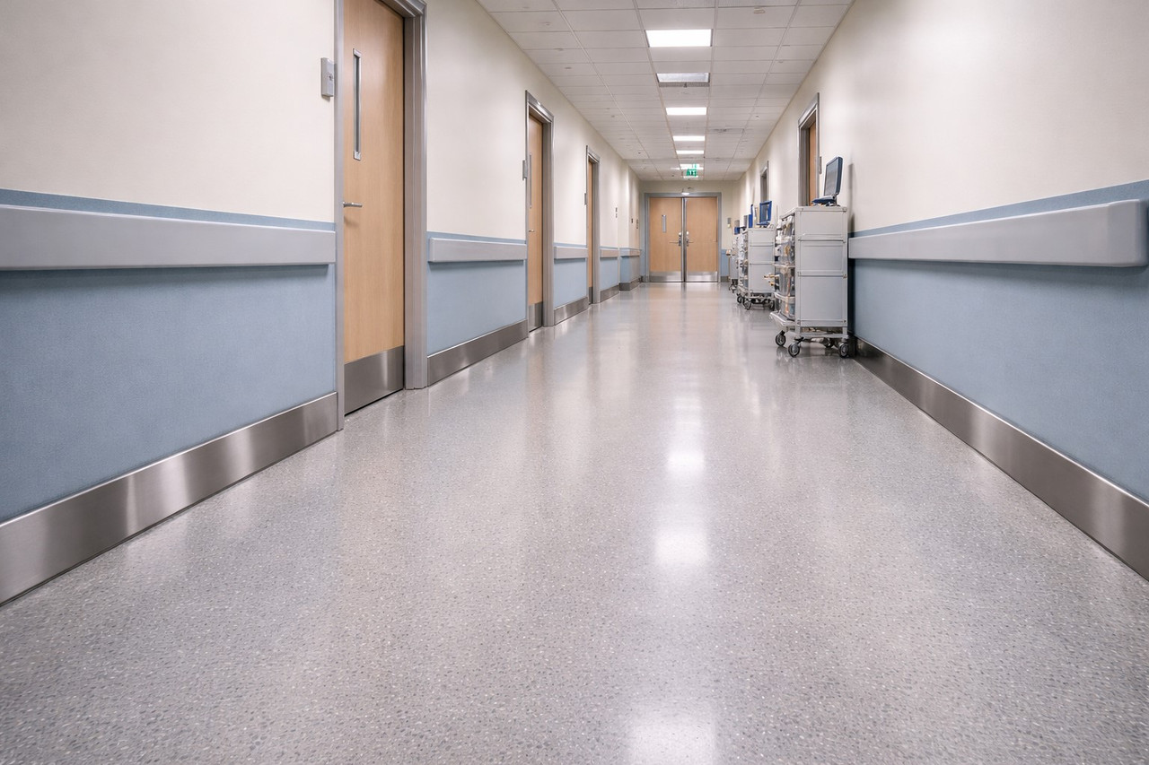  Stainless Steel base molding hospital