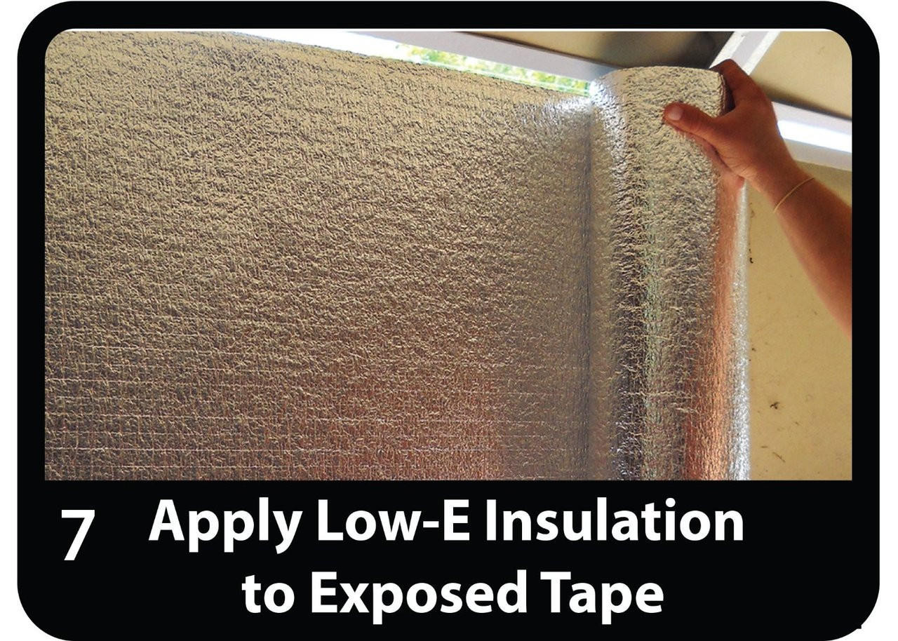  Low-E Garage Door Insulation Kit - Two Car Garage 