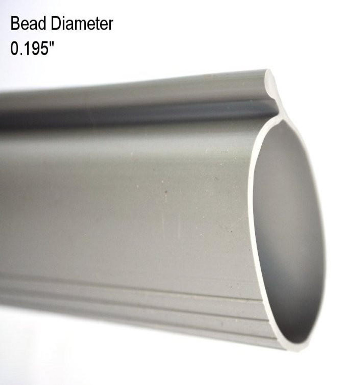 P-Bulb Bottom Seal 1-1/2" Bead End Bulb (BY THE FOOT) 
