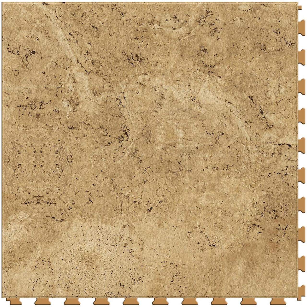  Perfection Floor Tile Natural Stone - Camel Travertine | 6 Tiles/ Case | 16.62 SQFT/ Case 