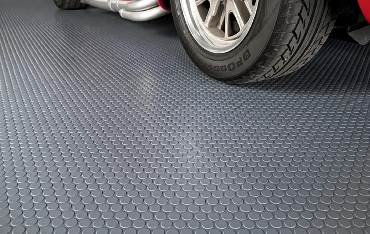  G Floor Small Coin 5' x 10' 60 Mil 