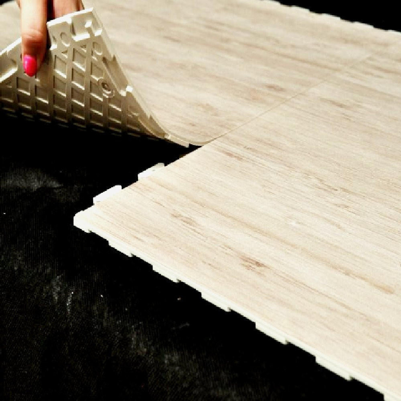  Perfection Floor Tile Wood Grains - Mystic Plank (6 Color Options) | 6 Tiles/ Case | 16.62 SQFT/ Case 