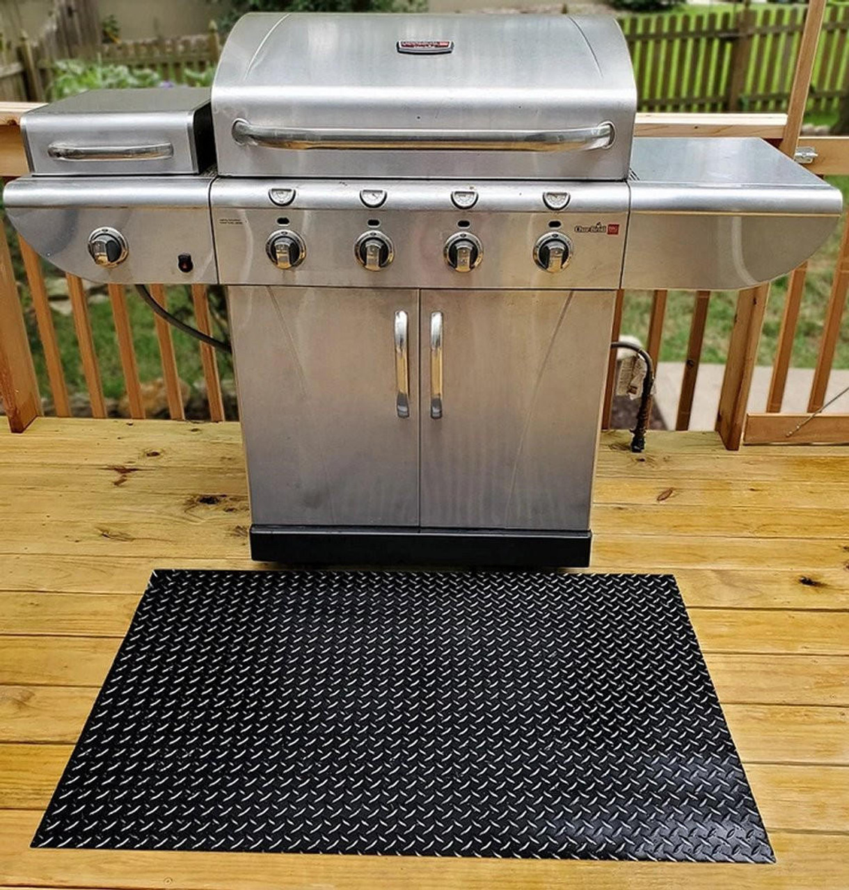 Grill Mat Diamond Tread 47