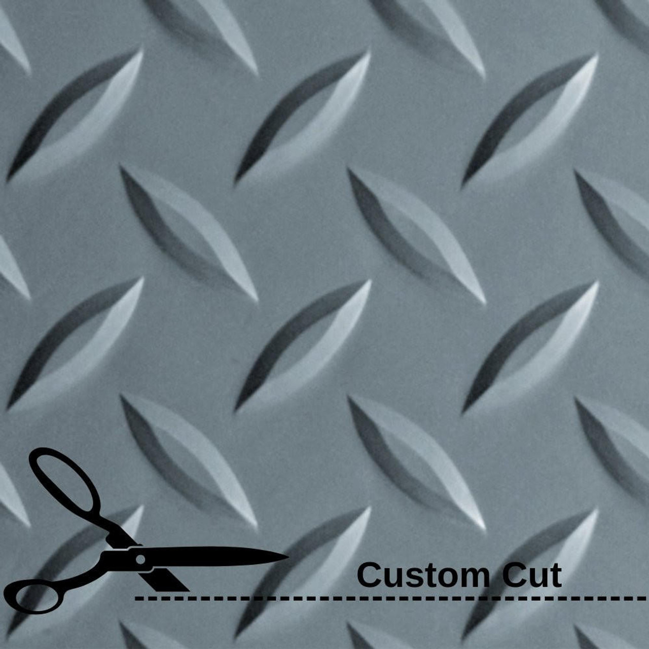 G Floor 7.5' W Diamond Tread 75 mil Custom Cut Length G-Floor 