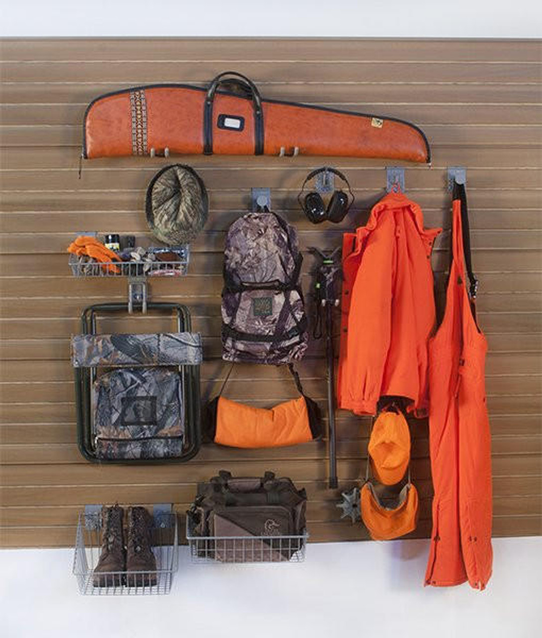 StoreWall Hunting Storage Kit (Heavy Duty Panels + Accessories)