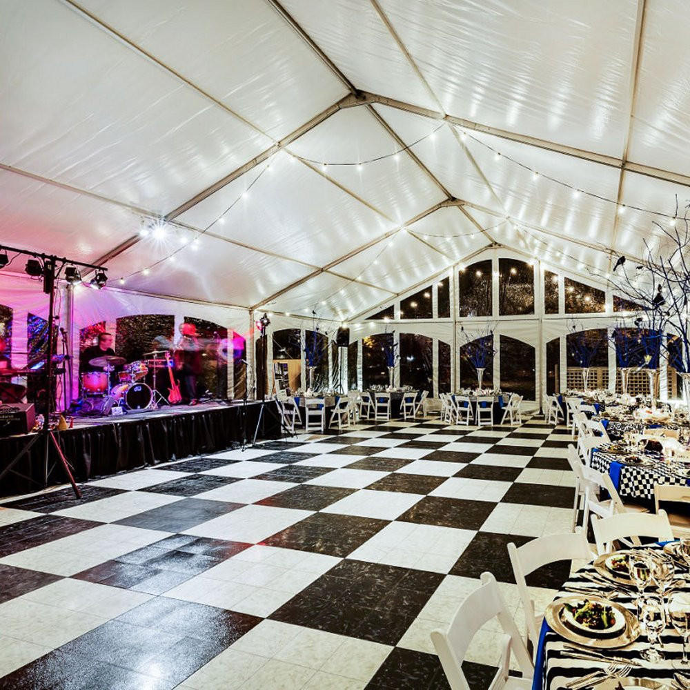 Snaplock Portable Dance Floor Wood Tiles 12