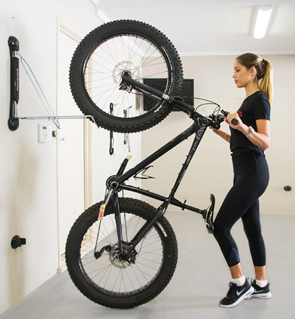 Steady Rack Examples Vertical Wall Bike Rack | Bicycle Storage Parking by Steadyrack Fat Tire