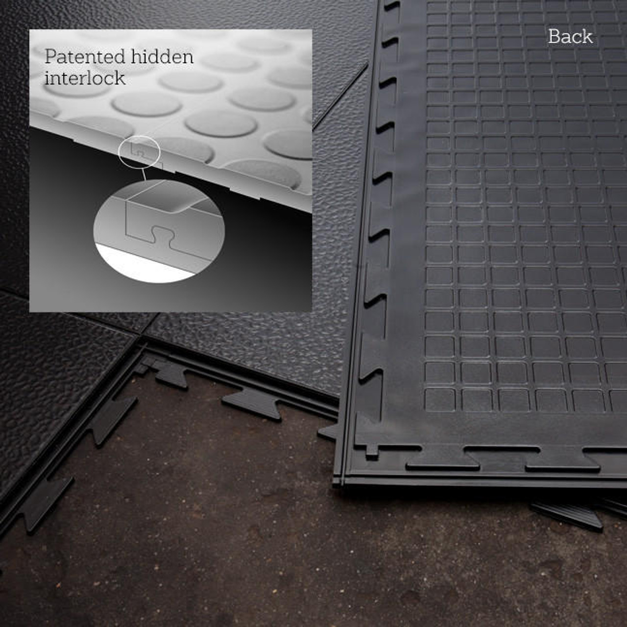 Tuff-Sheild Tuff Seal Prime Hidden Interlocking Tile Marquis 2.17 SQFT