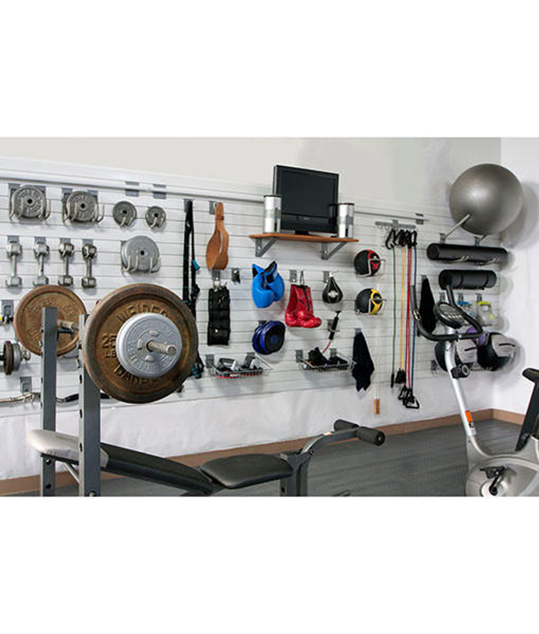 Deluxe Home Fitness Kit, Home Gym Storage, storeWALL, Storage