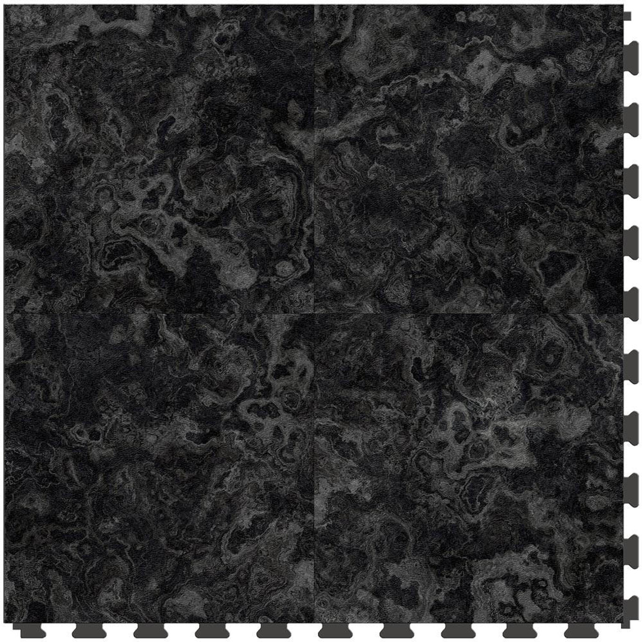 Perfection Floor Tile Natural Stone - Breccia Notte or 6 Tiles/ Case or 16.62 SQFT/ Case