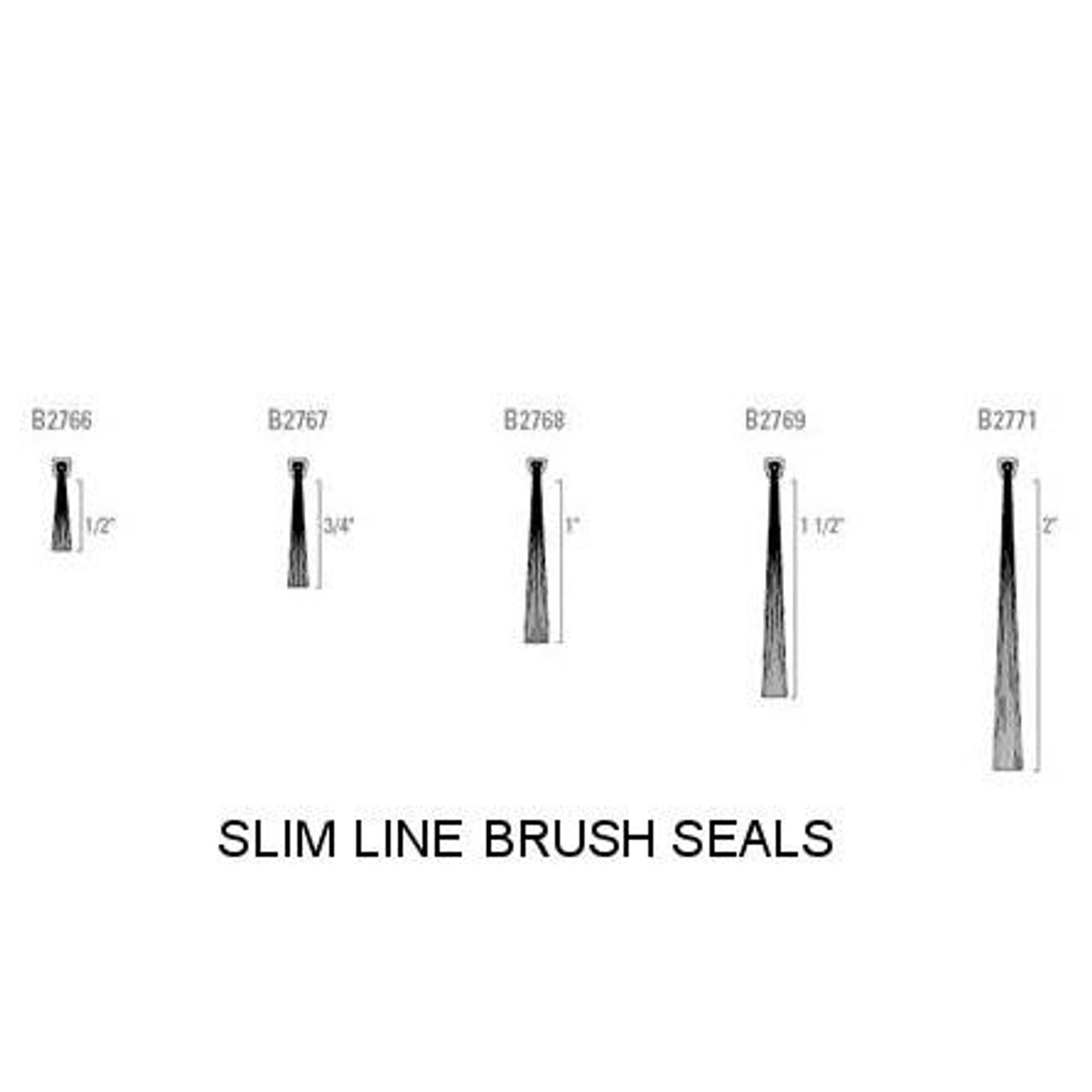 Storm Shield Slim-Line Straight Brush Seal Kit