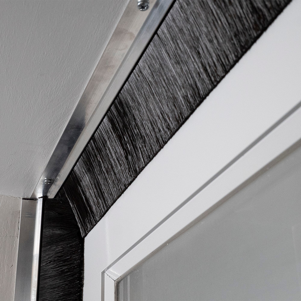 Slim-Line Brush Seal Kit for Garage Doors | Close Gaps & Block Drafts