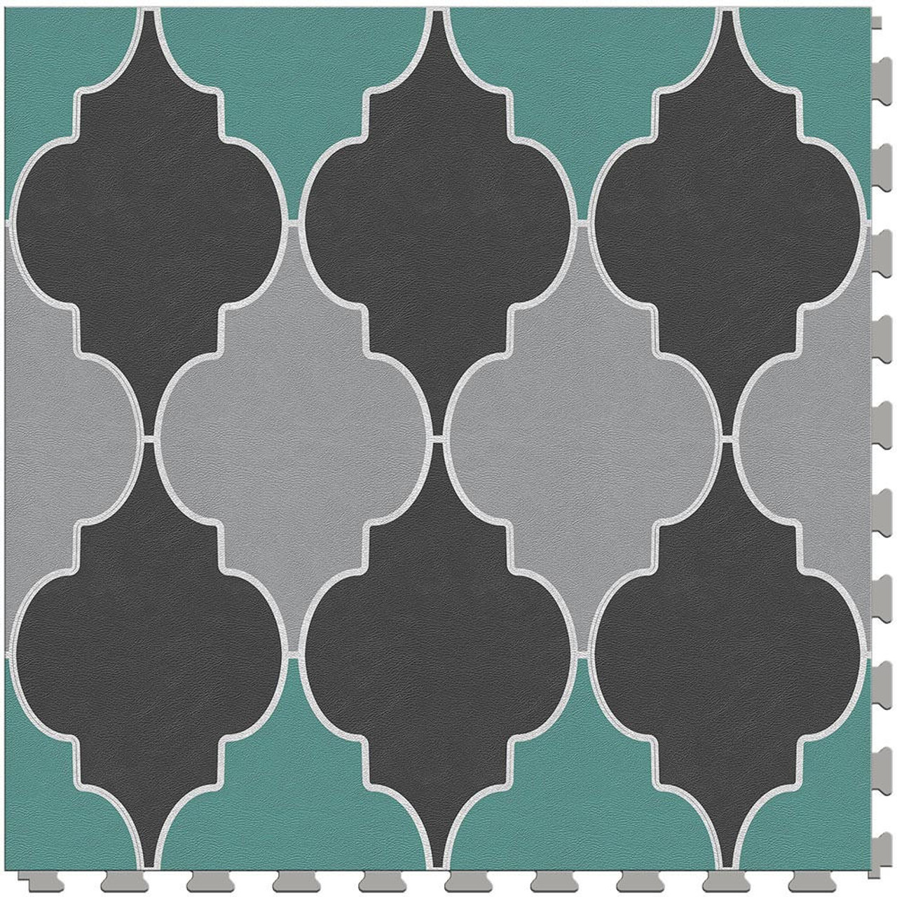 Perfection Floor Tile - Margo Collection or 6 Tiles / Case or 16.62 SQFT/ Case