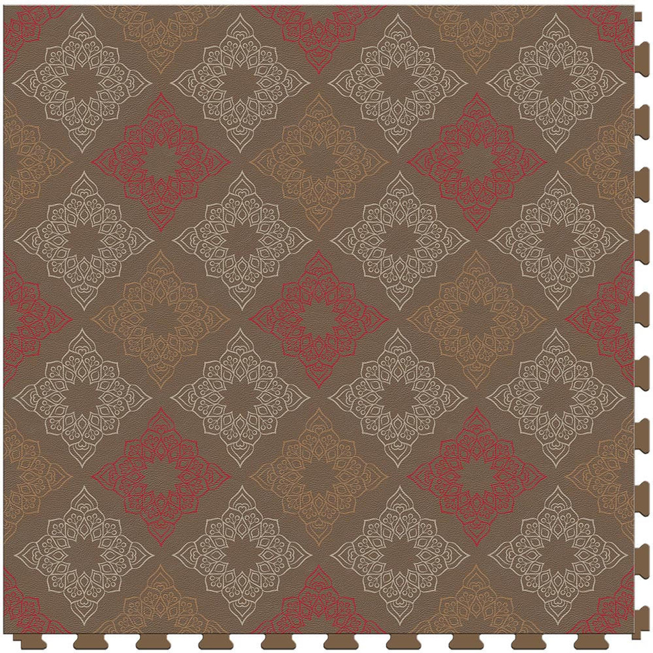 Perfection Floor Tile - Margo Collection or 6 Tiles / Case or 16.62 SQFT/ Case