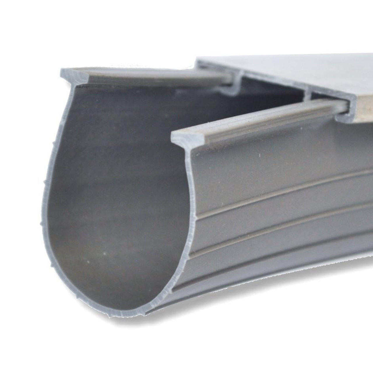 Vinyl Seal 1/4 T-End 3 BY THE FOOT Black or Grey Vinyl Seal 1/4 T-End 3 BY THE FOOT Black or Grey