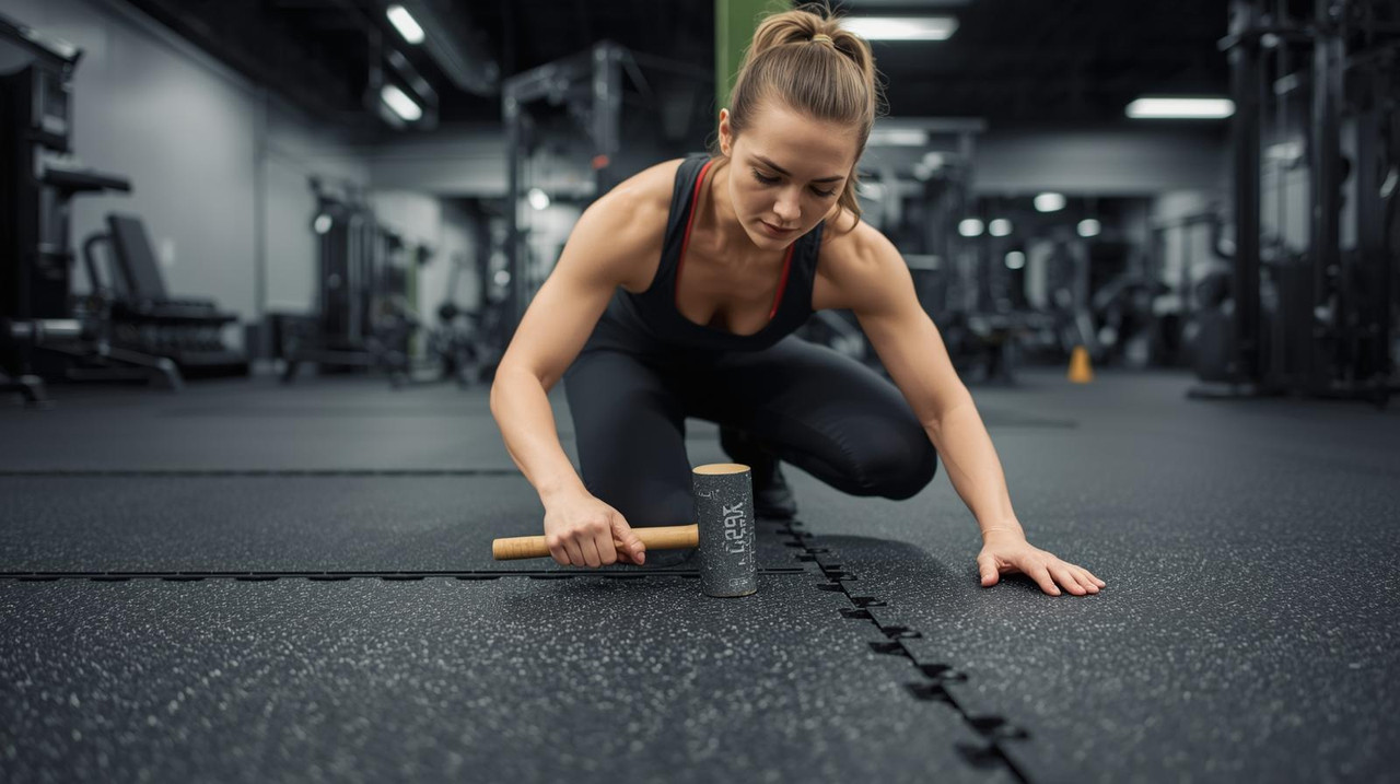 Ecore Rubber Interlocking Tiles | Basic Tiles 23